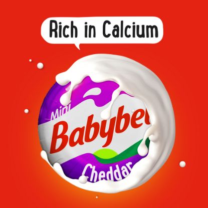 Picture of Mini Babybel Cheddar Cheese 5pcs 100g