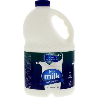 Picture of Al Rawabi Fresh Milk Full Cream 2Litre(N)