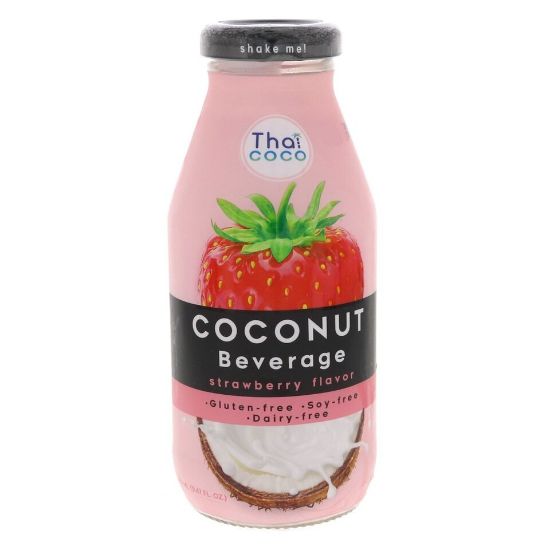 Picture of Thai Coco Coconut Beverage Strawberry Flavour 280ml(N)