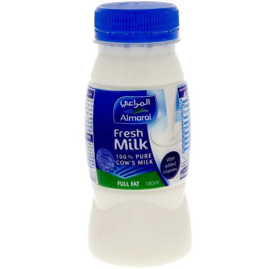 Picture of Almarai Fresh Milk Full Fat 180ml(N)