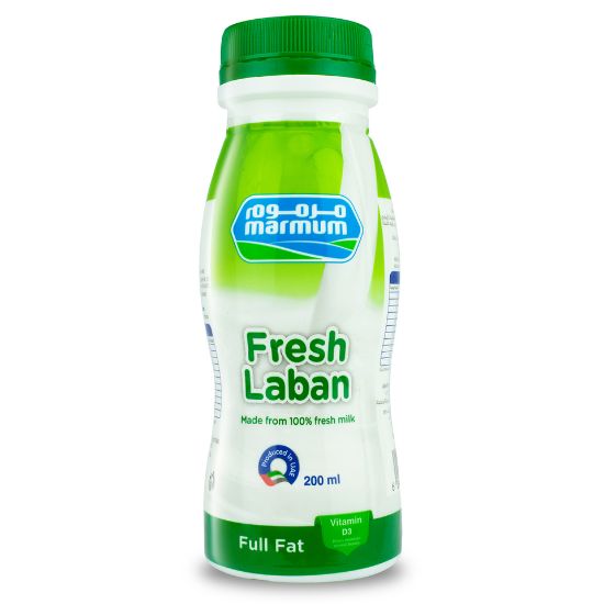 Picture of Marmum Fresh Laban Full Fat 200ml(N)