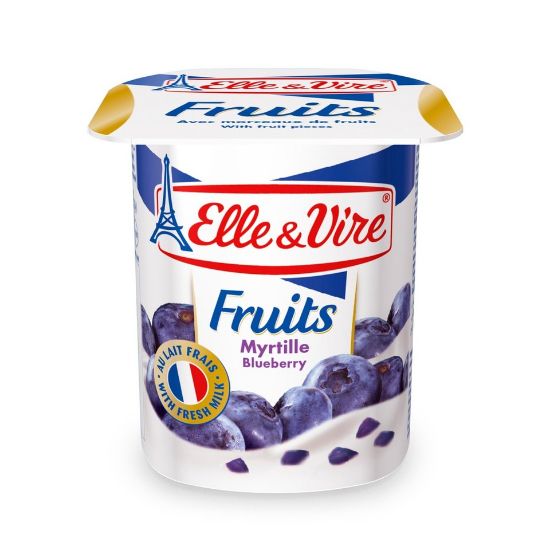 Picture of Elle & Vire Blueberry Fruits Yoghurt 12g(N)