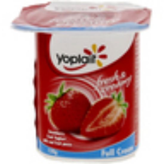 Picture of Yoplait Strawberry Fruit Yoghurt Full Cream 120g(N)