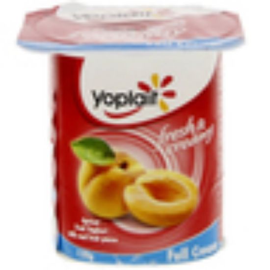 Picture of Yoplait Apricot Fruit Yoghurt Full Cream 120g(N)