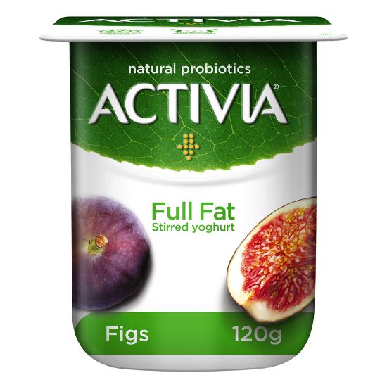 Picture of Activia Stirred Yoghurt Full Fat Figs 120g(N)