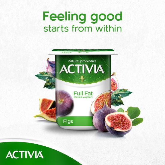 Picture of Activia Stirred Yoghurt Full Fat Figs 120g(N)