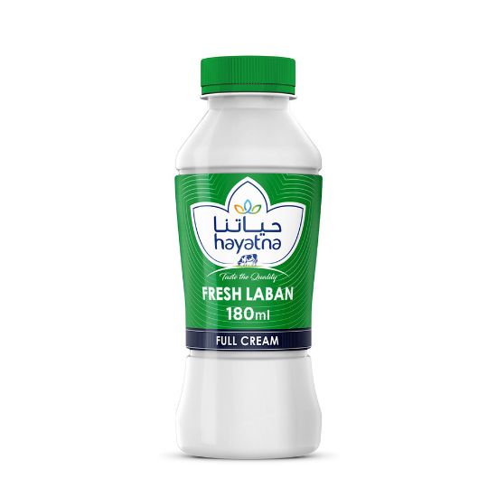 Picture of Hayatna Full Cream Laban 100% Natural Milk 180 ml(N)