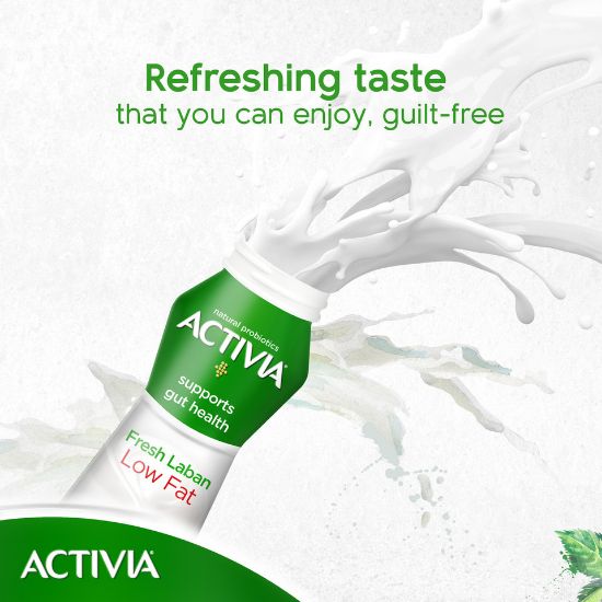 Picture of Activia Fresh Laban Low Fat 180ml(N)