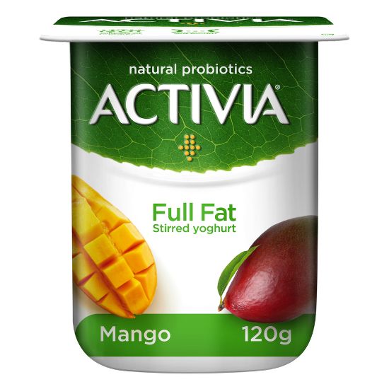 Picture of Activia Stirred Yoghurt Full Fat Mango 120g(N)