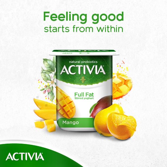 Picture of Activia Stirred Yoghurt Full Fat Mango 120g(N)