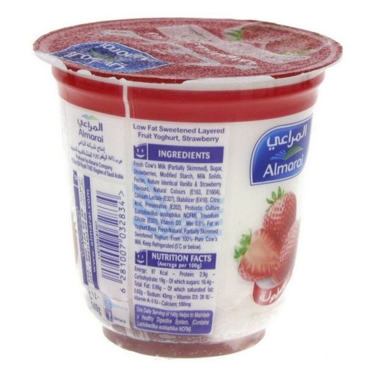 Picture of Al Marai Vetal Layered Fruit Yoghurt Strawberry 140g(N)