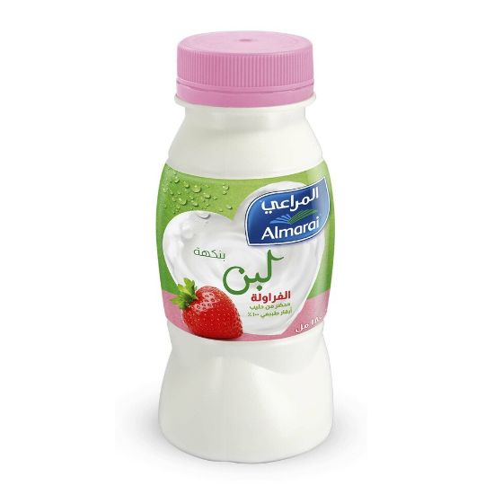 Picture of Almarai Flavoured Laban Strawberry 180ml(N)