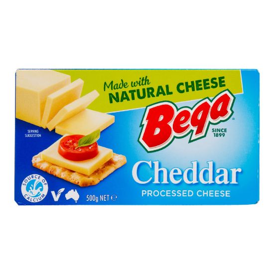 Picture of Bega Cheddar Processed Cheese 500g