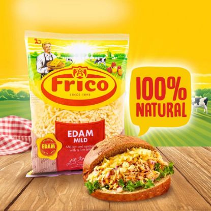 Picture of Frico Edam Cheese Shredded 150g