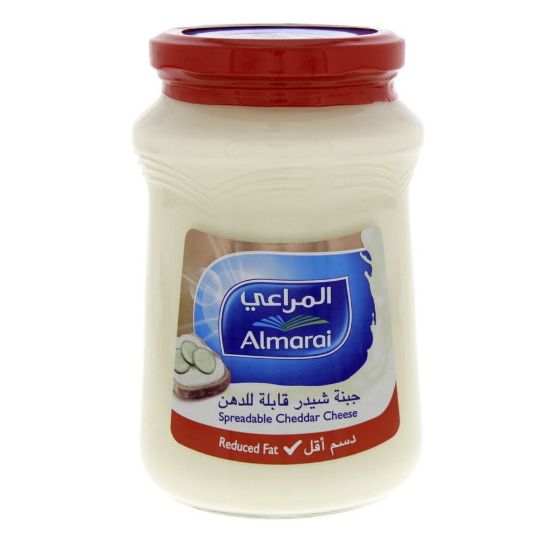 Picture of Almarai Spreadable Cheddar Cheese Reduced Fat 500g