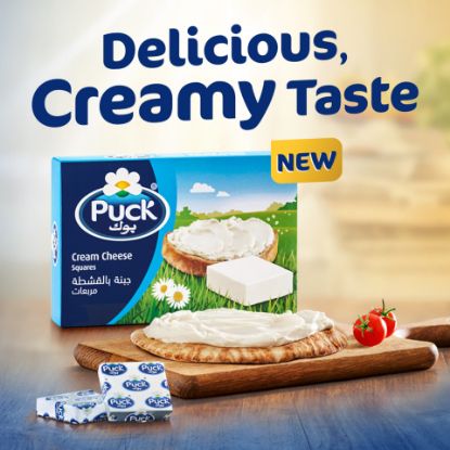 Picture of Puck Cream Cheese Squares 6 Portions 108g