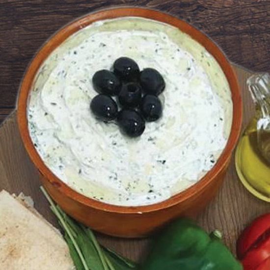 Picture of Labneh With Black Olives 300g