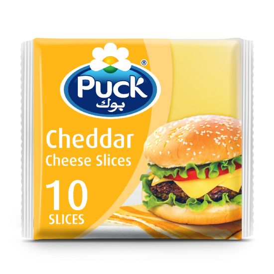 Picture of Puck Cheddar Cheese 10 Slices 200g