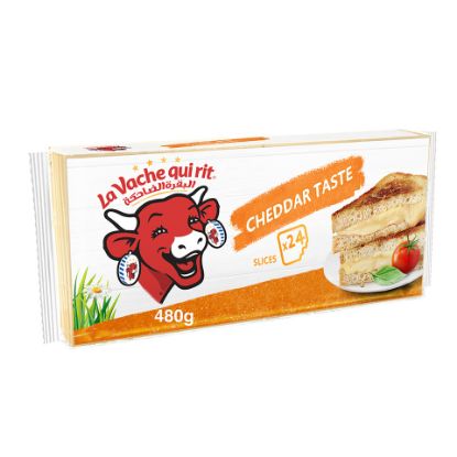 Picture of La Vache qui rit Cheddar Cheese Slices 24 Slices 480g