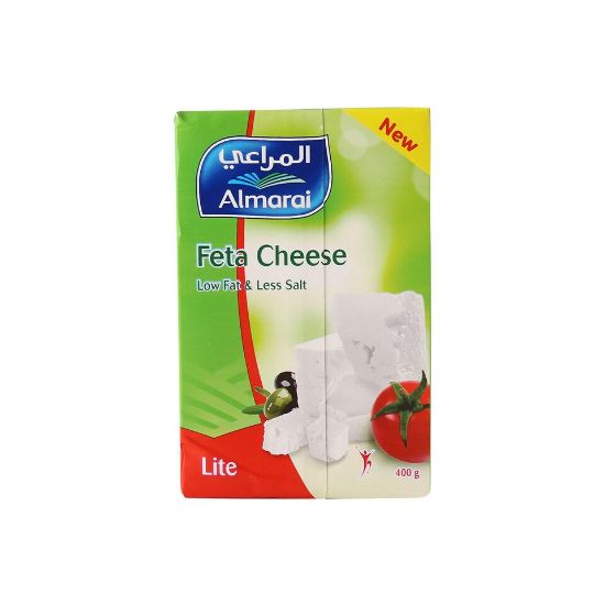 Picture of Al Marai Feta Cheese Low Fat & Less Salt Lite 400g