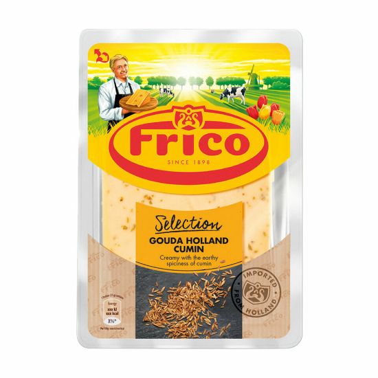 Picture of Frico Gouda Cumin Cheese Slices 150g