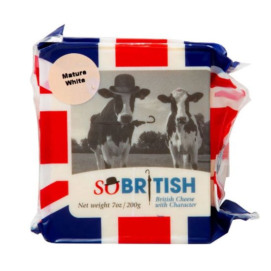 Picture of So British Mature White Cheese With Character 200g