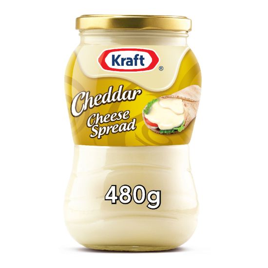 Picture of Kraft Cheddar Cheese Spread 480g