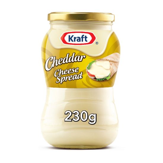 Picture of Kraft Cheddar Cheese Spread 230g