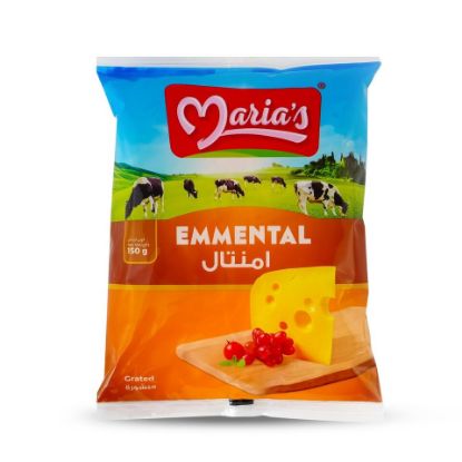 Picture of Maria's Emmental Cheese Grated 150g