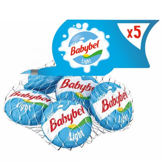 Picture of Mini Babybel Light Cheese 5pcs 100g