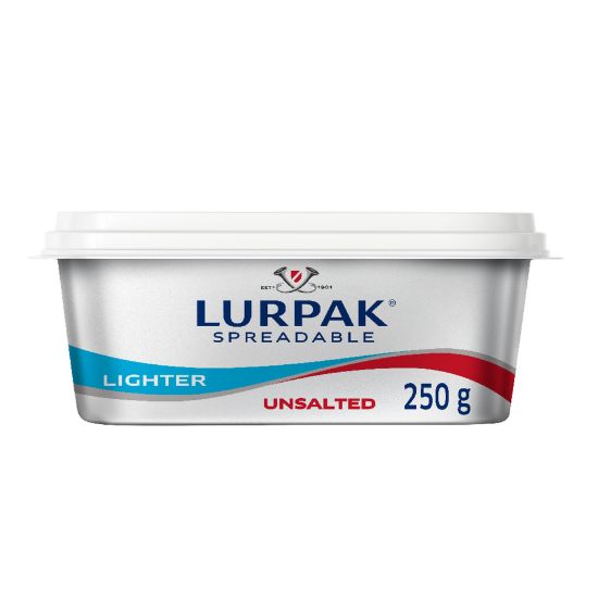 Picture of Lurpak Spreadable Light Butter Unsalted 250g