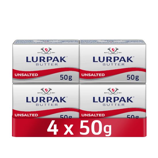 Picture of Lurpak Mini Blocks Butter 4 x 50g