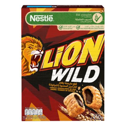 Picture of Nestle Lion Wild Cereal Caramel & Chocolate 410g