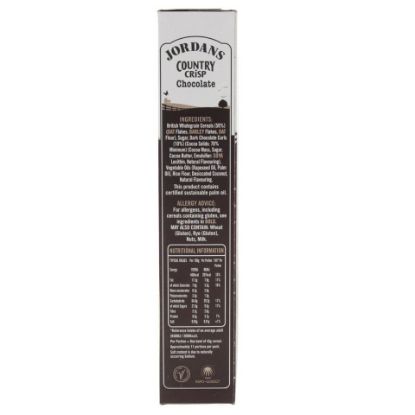 Picture of Jordans Country Crisp With Cocoa Chocolate 500g