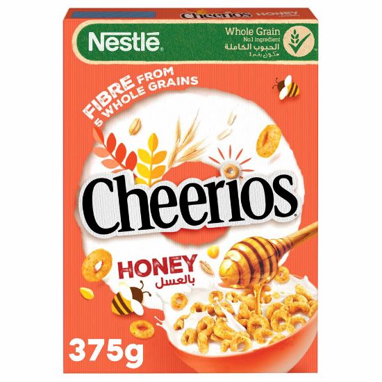 Picture of Nestle Honey Cheerios Breakfast Cereal 375g