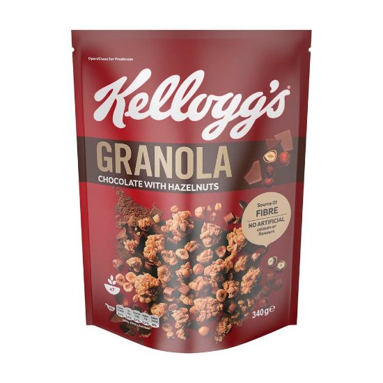 Picture of Kellogg's Granola Chocolate with Hazelnut 340 g