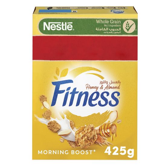 Picture of Nestle Fitness Honey And Almonds Breakfast Cereal 425g