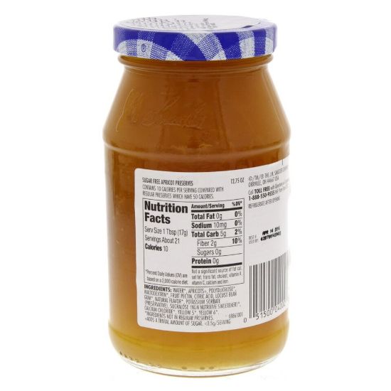 Picture of Smucker's Sugar Free Apricot Preserves 361g(N)