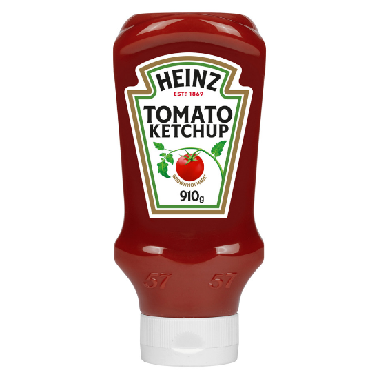 Picture of Heinz Tomato Ketchup Top Down Squeezy Bottle 910g