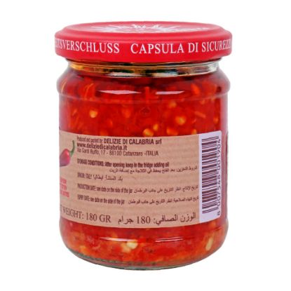 Picture of Delizie Di Calabria Hot Pepper Sauce 180g