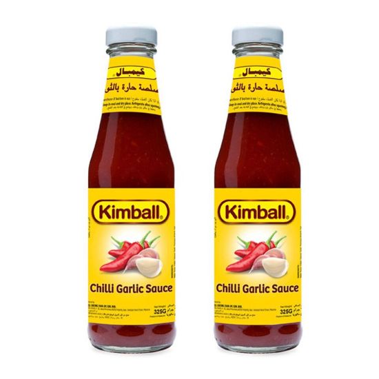 Picture of Kimball Chilli & Garlic Sauce Value Pack 2 x 325g