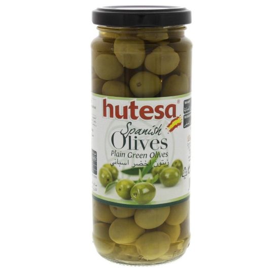 Picture of Hutesa Spanish Plain Green Olives 200g