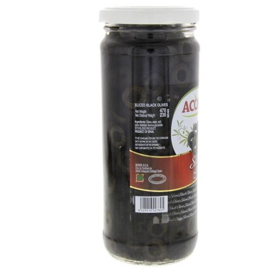 Picture of Acorsa Black Olives Sliced 230g