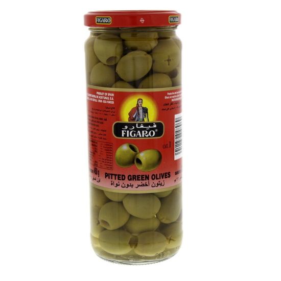 Picture of Figaro Pitted Green Olives 212g