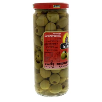 Picture of Figaro Pitted Green Olives 212g