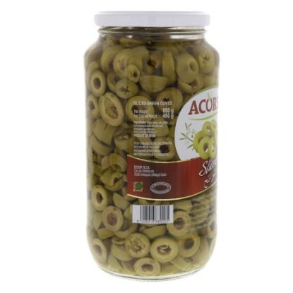 Picture of Acorsa Sliced Green Olives 450g