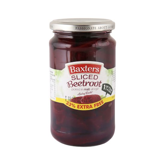 Picture of Baxters Sliced Beetroot Pickled In Malt Vinegar 340g