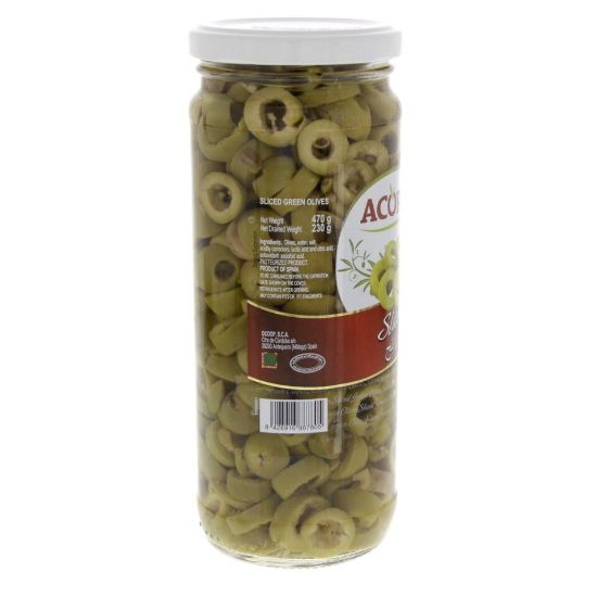 Picture of Acorsa Sliced Green olives 230g