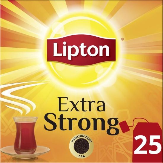 Picture of Lipton Extra Strong Black Tea 25 Teabags(N)