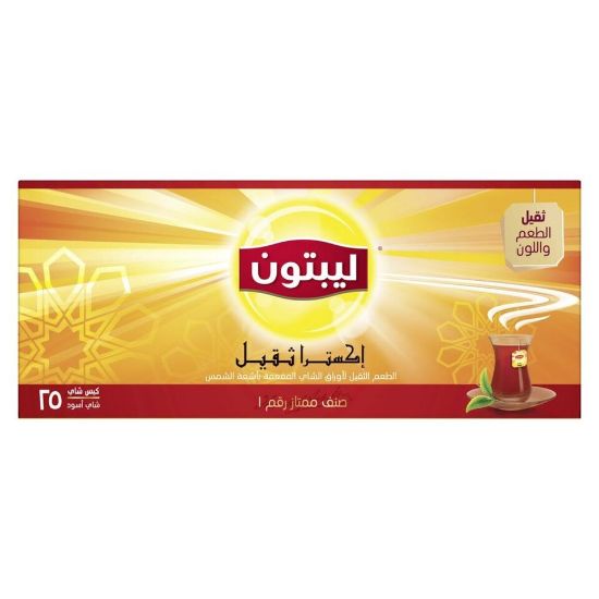 Picture of Lipton Extra Strong Black Tea 25 Teabags(N)